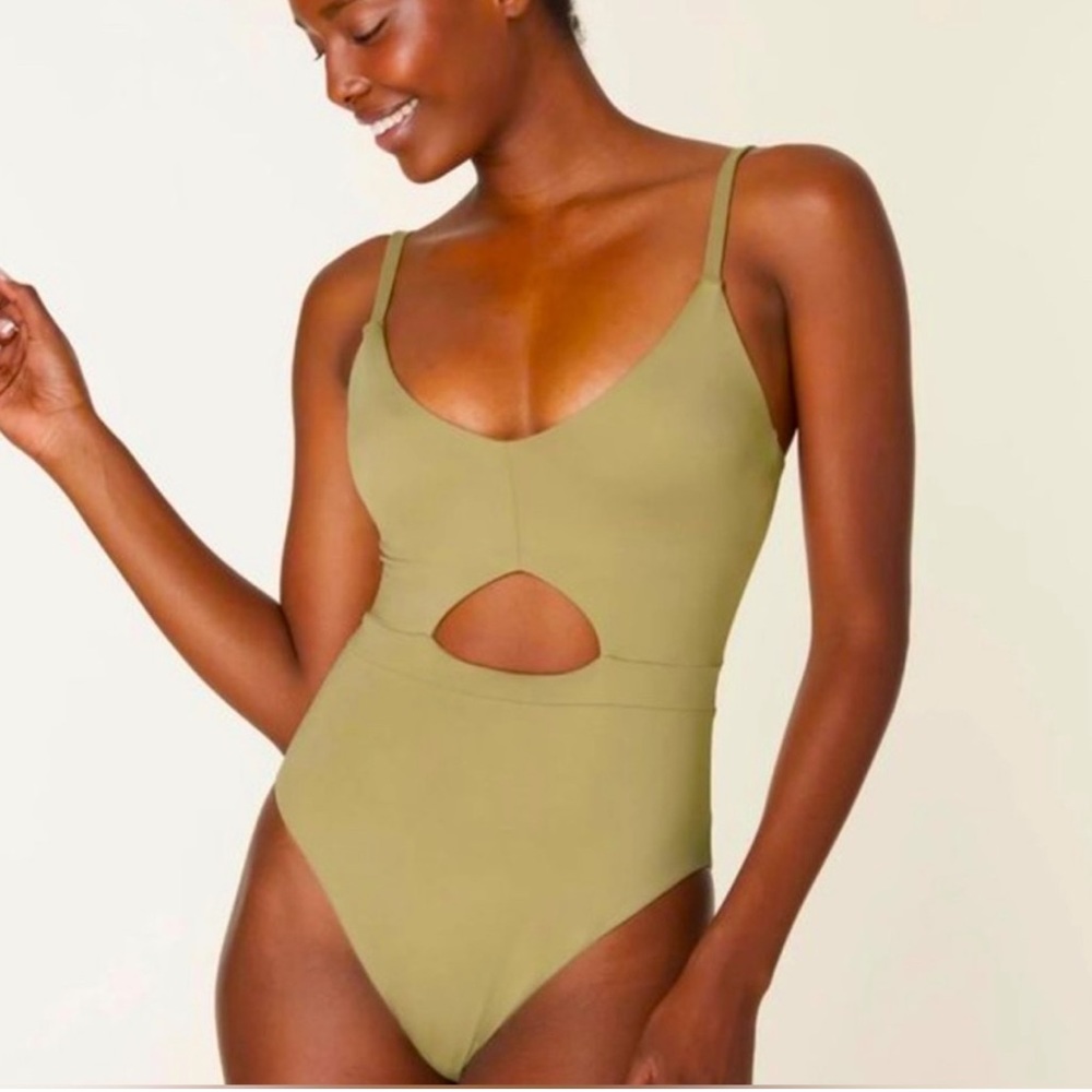 Andie Swim The Samoa One Piece Olive Size med